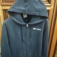 champion felpa uomo zip con cappuccio ottime condi