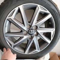 Kit 4 Cerchi in Lega 16" Originali Toyota 