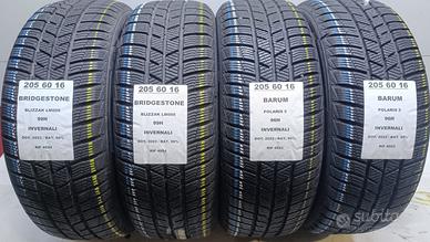 4 GOMME 205 60 16 BARUM INV RIF4023