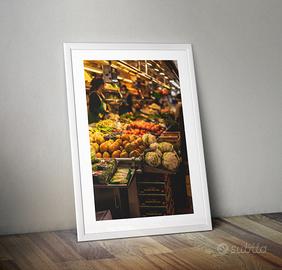 Stampa fotografica - Mercado Valencia
