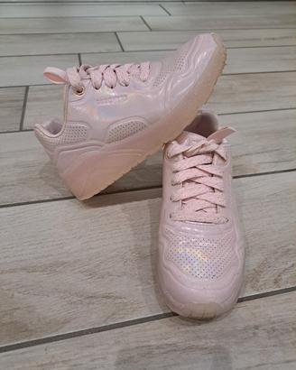 scarpe skechers rosa bimba n.29