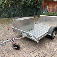 Carello trasporta moto e trasporta cose cresci