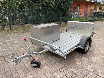 Carello trasporta moto e trasporta cose cresci