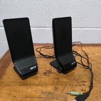 piccole casse speaker con presa  cuffie