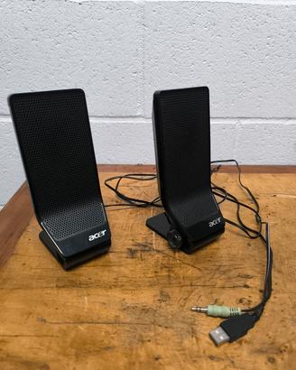 piccole casse speaker con presa  cuffie