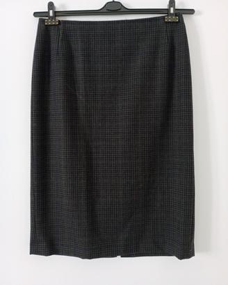 Longuette handmade sartoriale tartan in pura lana