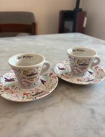 Coppia tazzine Caffè Kenon con piattini