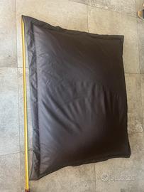 Pouf  160x130 Poltrona sacco Marrone