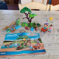 Set Playmobil Panda rossi