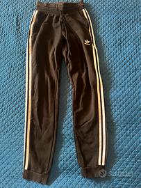 Pantaloni Adidas neri garzati Tg. 14A