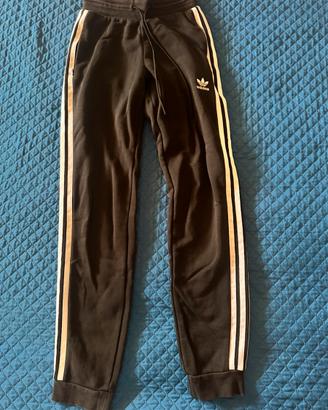 Pantaloni Adidas neri garzati Tg. 14A