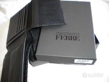 PORTAFOGLIO FERRE' DA UOMO WINTAGE-IN PELLE NERA