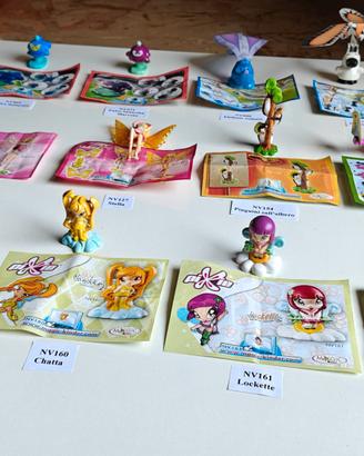 2°Lotto 12 Sorprese Magic Kinder Surprise Serie NV
