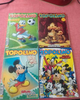 4 libri di topolino - edizione natale