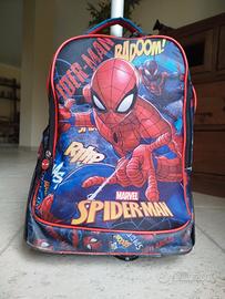 zaino trolley scuola Marvel Spiderman 