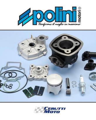 Gruppo termico Polini 70 racing Piaggio lc h2o