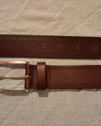 Cintura Hugo Boss cm 90 marrone Originale