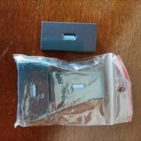 copritasto illuminabile nero urmet 