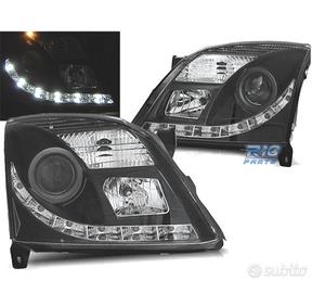 FARI OPEL VECTRA C 02-05 TRU DRL FONDO NERO