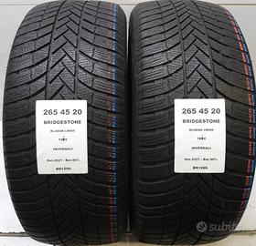2 GOMME 265 45 20 BRIDGESTONE BR1299.