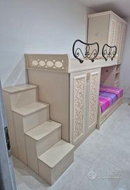 Cameretta con 3 lettini