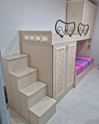 Cameretta con 3 lettini