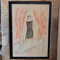 Thayaht 1923 : Une robe du soir.