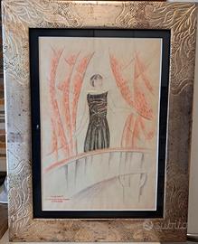 Thayaht 1923 : Une robe du soir.