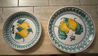 Piatti ceramica siciliana