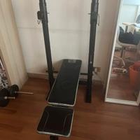 Panca con bilanciere