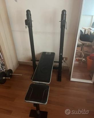 Panca con bilanciere