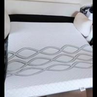 materasso divano letto nuovo 180x140x8 cm