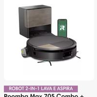 Roomba Max 705 Combo + AutoWash Dock