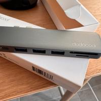 Hub in alluminio - thunderbolt type c hdmi
