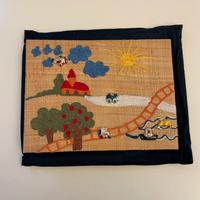 Album foto in rafia e argento