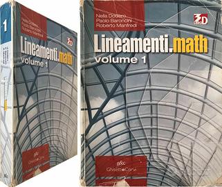 LINEAMENTI.MATH. Vol. 1 - ISBN 9788853818218