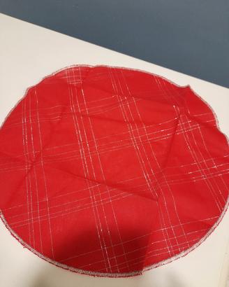 Tovaglietta rotonda natalizia