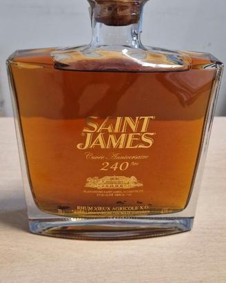 Rhum SAINT JAMES Cuvée anniversaire 240 Ans