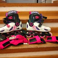 Pattini in linea Decathlon bambina