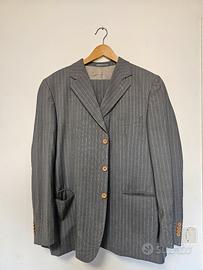 Completo elegante Uomo Grigio