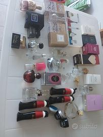 collezione  dei profumi 