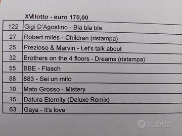 Dischi dance anni 90 vinile 12'   lotto 16