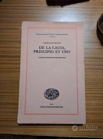 Giordano bruno  principio et uno einaudi