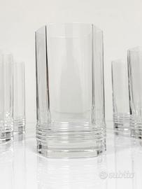 6 Bicchieri Cristallo Christian Dior Vintage '80