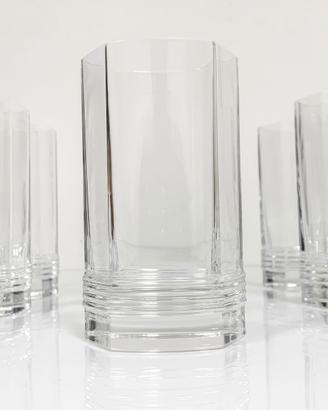 6 Bicchieri Cristallo Christian Dior Vintage '80