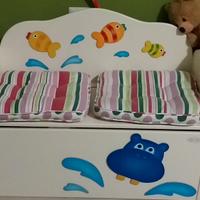 Cassapanca Ippopotamo AZUR