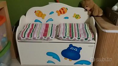 Cassapanca Ippopotamo AZUR