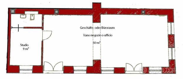 Affittasi ufficio o laboratorio nel centro di Ora.