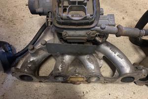 Carburatore e collettore  scarico ford fiesta xr2