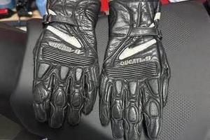 Guanti moto in pelle